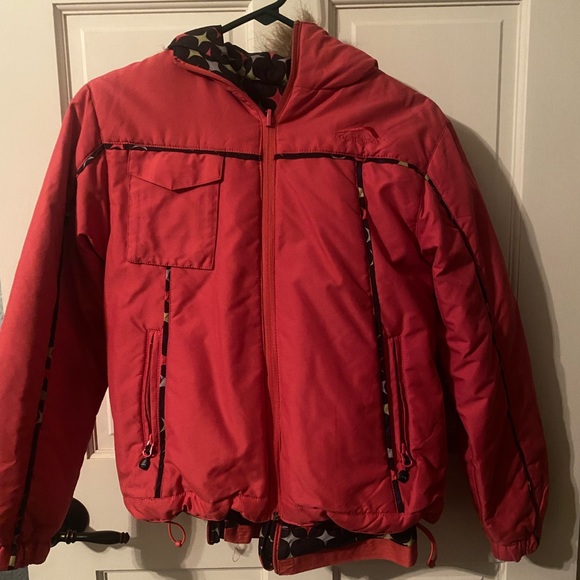 Girls Polar Edge Reversible Ski Coat/Pants Set - Picture 1 of 4